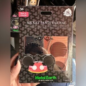 Metal Earth Mickey Pants Ear Hat